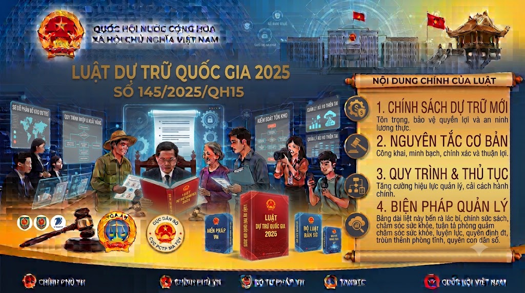 Luật Dự trữ quốc gia 2025, số 145/2025/QH15